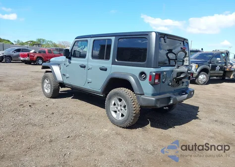 2024 Jeep Wrangler 4-Door Sport S 4X4 from USA, damaged, VIN 1C4PJXDN3RW352266